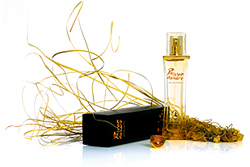 Packing for Passion d'Ambre perfume from the LAMBRE company